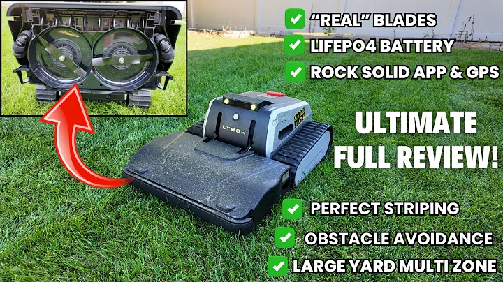 ULTIMATE LYMOW One Robot Mower Review! Setup, Mapping, Real Tests & Results