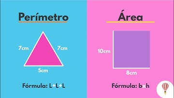 Perímetro y área, para niños Diferencias entre área y perímetro 📏