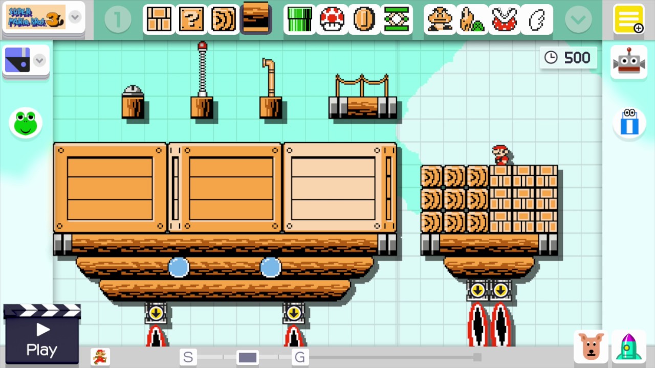 Super Mario Maker Super Mario Bros 3 Airship Edit Music Ingame Version