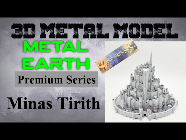 Metal Earth Lord of the Rings Minas Tirith