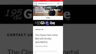 195theglobe.com website overview