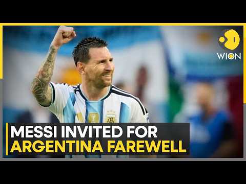 Argentina Plan Messi's Farewell, Include Him in Squad for Benin Clash | WION