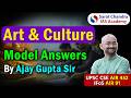 Master Art & Culture Mains Answer Writing by Ajay Sir | UPSC Mains Strategy | Sarat Chandra IAS