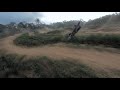 Fpv drone extreme chasing motocross yamaha yz 125