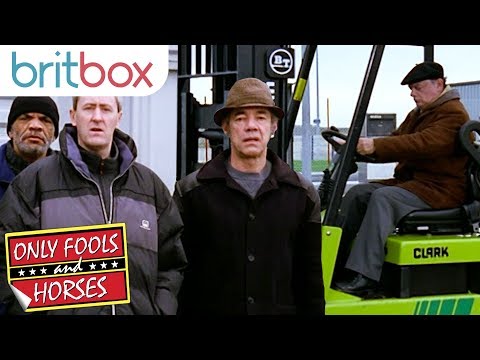 Del Boy Stuns the Lads With His French Beer Loading Skills | Only Fools and Horses
