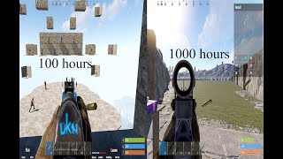 TURNING INTO AN AK CHAD (1000 hours on ukn *PROGRESSION COMPILATION*) HOW YOU CAN DO IT TOO!!!!