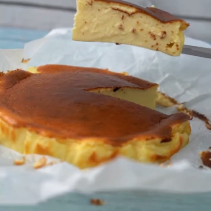 Burn cheese cake by_khairulaming