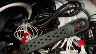 Cable Management Tip (Cheap Method) 80 cents