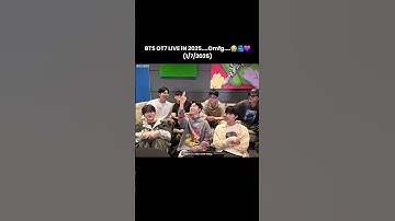 Bts Weverse live 2O25😭🫂💜omg#shorts bts weverse live(1/7/25) #bts