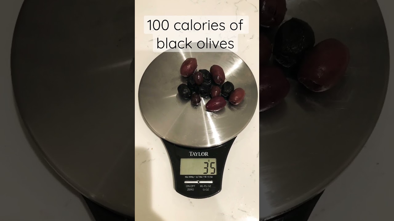 100 Calories Of black olives =35g shorts short viral YouTube