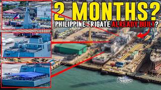 Philippine Frigate Already Under Construction? Blurred Hull Spotted at HD Hyundai
