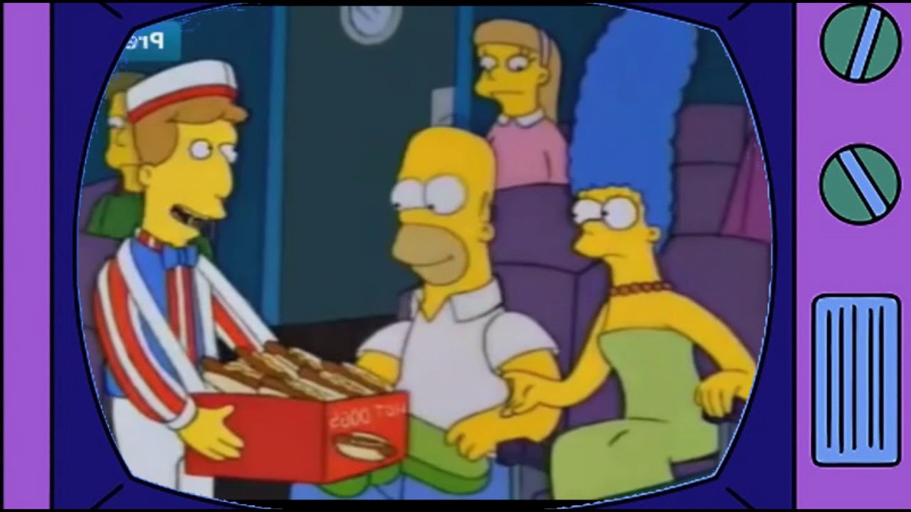 The Simpsons HotDog Vendor Fandub YouTube
