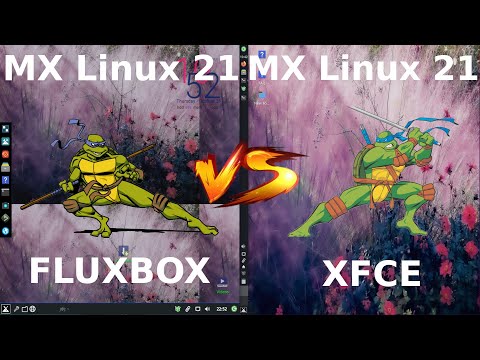 MX Linux (Fluxbox) vs MX Linux (XFCE)