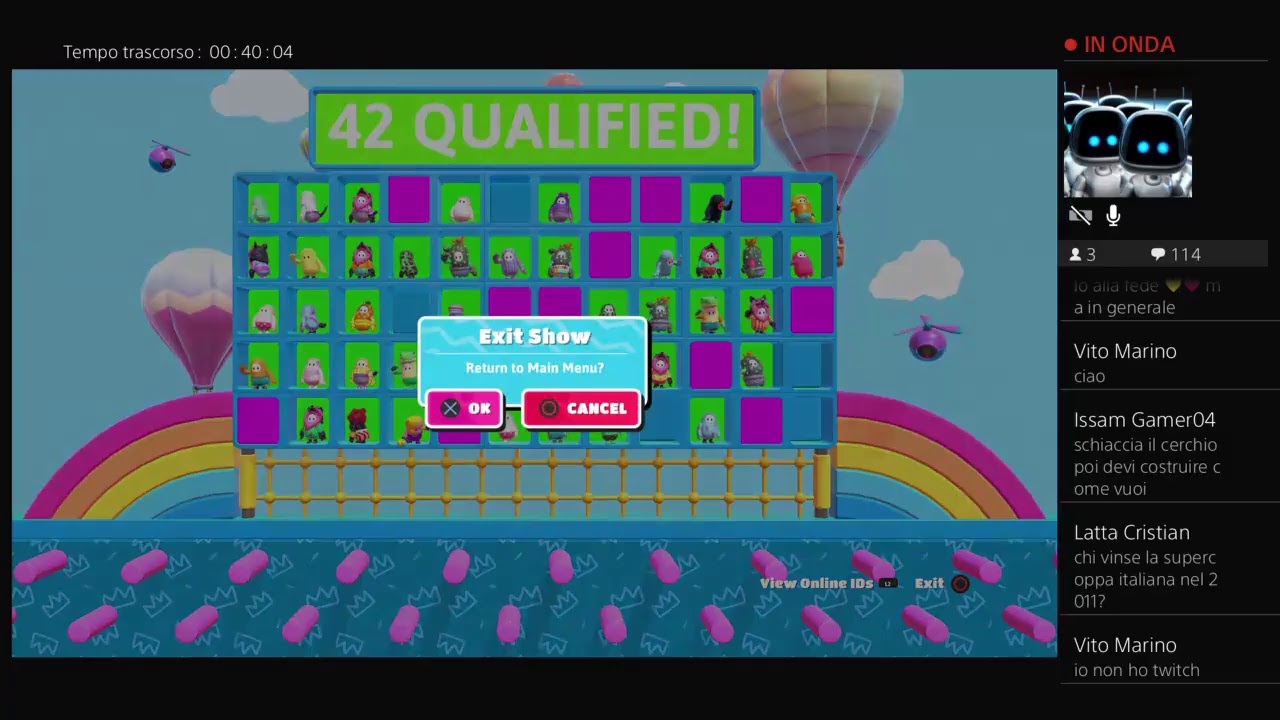 Gioco per la prima a Fall Guys in live! - YouTube