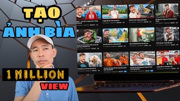 Cách làm thumbnail youtube chỉ trong 5 phút | Đinh Thế Nam