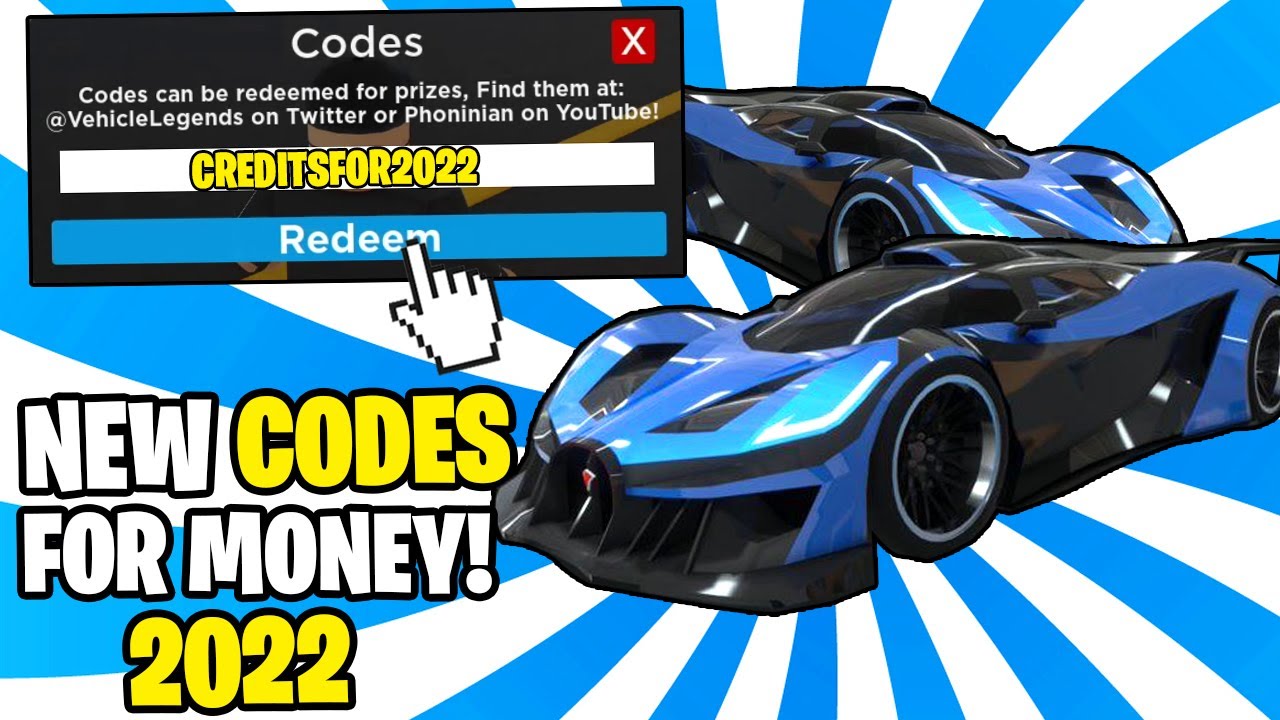 Roblox Vehicle Legends Codes for December 2022: Free cash and credits