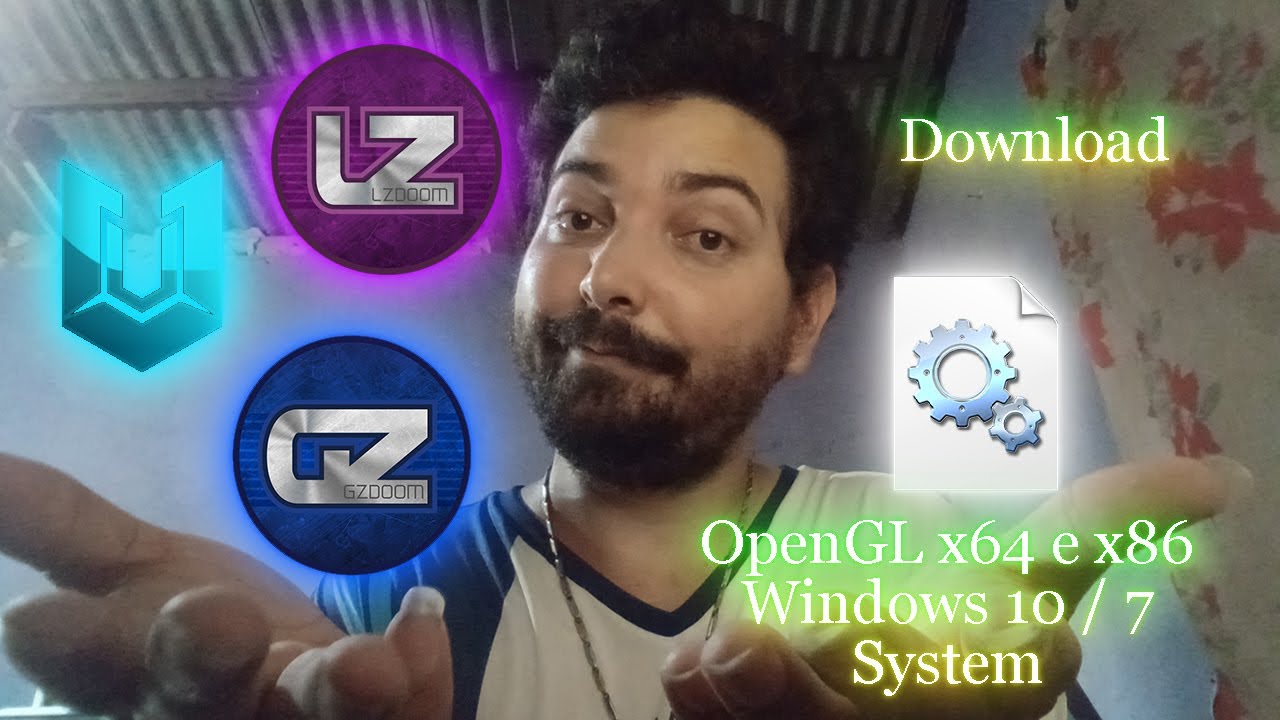 [weverton SolFogoDark] Gzdoom/Lzdoom/Uzdoom e OpenGL Windows 7/8/10 x86 x64 Tutorial ok!!![↓Like↓]