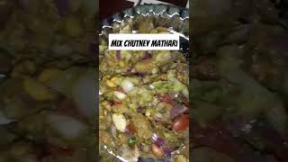 Mix Mathari Chutney namanfoods youtubeshorts indianfood shortsfeed