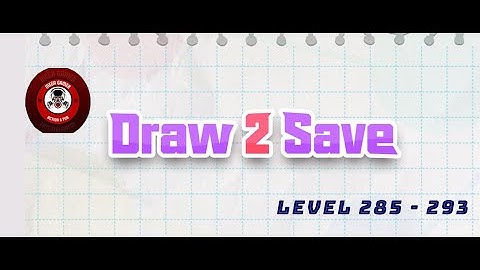 Draw 2 save amazing puzzle game | android Games | Latest Game | free game | Mega Gamer | megagamer