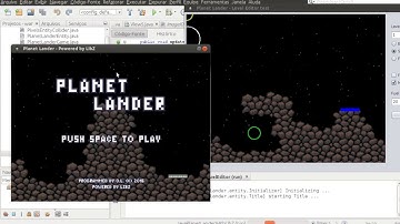 Java 2D Game from scratch - Planet Lander (with LibZ) test