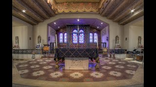 Celebrating the resurrection mass for the life of Jerry Cahalan.