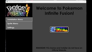 Official Guide! v2.6 Pokemon Infinite Fusion APP Installer for the Game and Sprites! screenshot 5