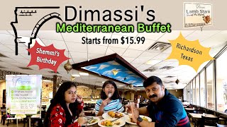 Dimassi's Mediterranean Buffet | Birthday Lunch | Richardson Texas | Ranch 99 Market live fish &