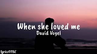 When she loved me - Sarah Mclachlan Male Cover ~Lyrics~