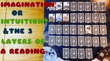 IMAGINATION OR INTUITION? AND THE 3 LAYERS OF A PETIT LENORMAND READING!