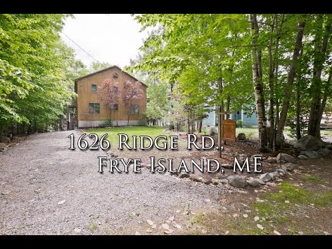 1626 Ridge Rd., Frye Island, ME home video tour