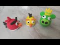 Angry Birds Clay • How to make Clay • Satisfying video
