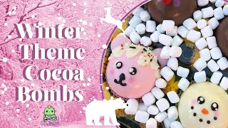 Winter Theme Cocoa Bombs Step By Step