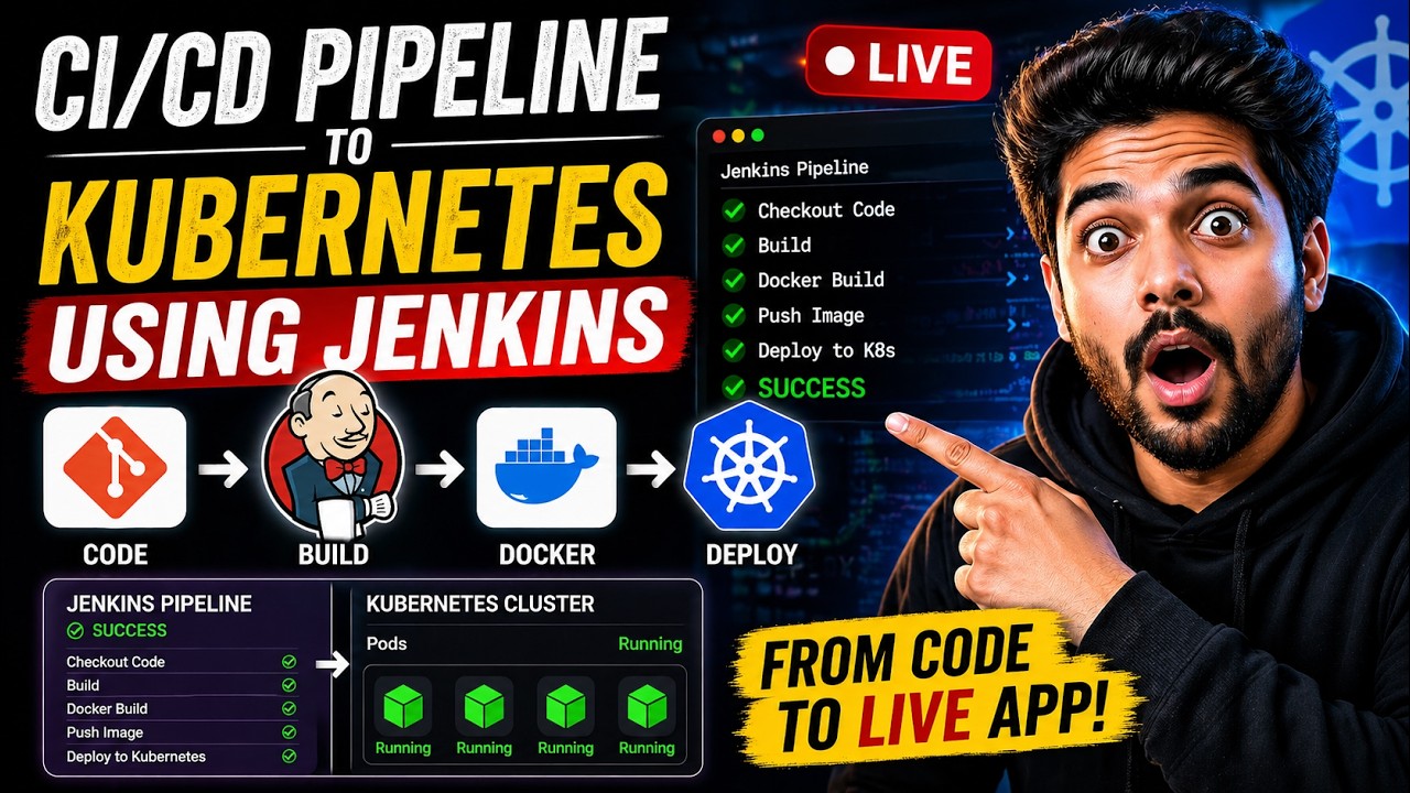 Deploy to Kubernetes Using Jenkins (CI/CD Made Simple)