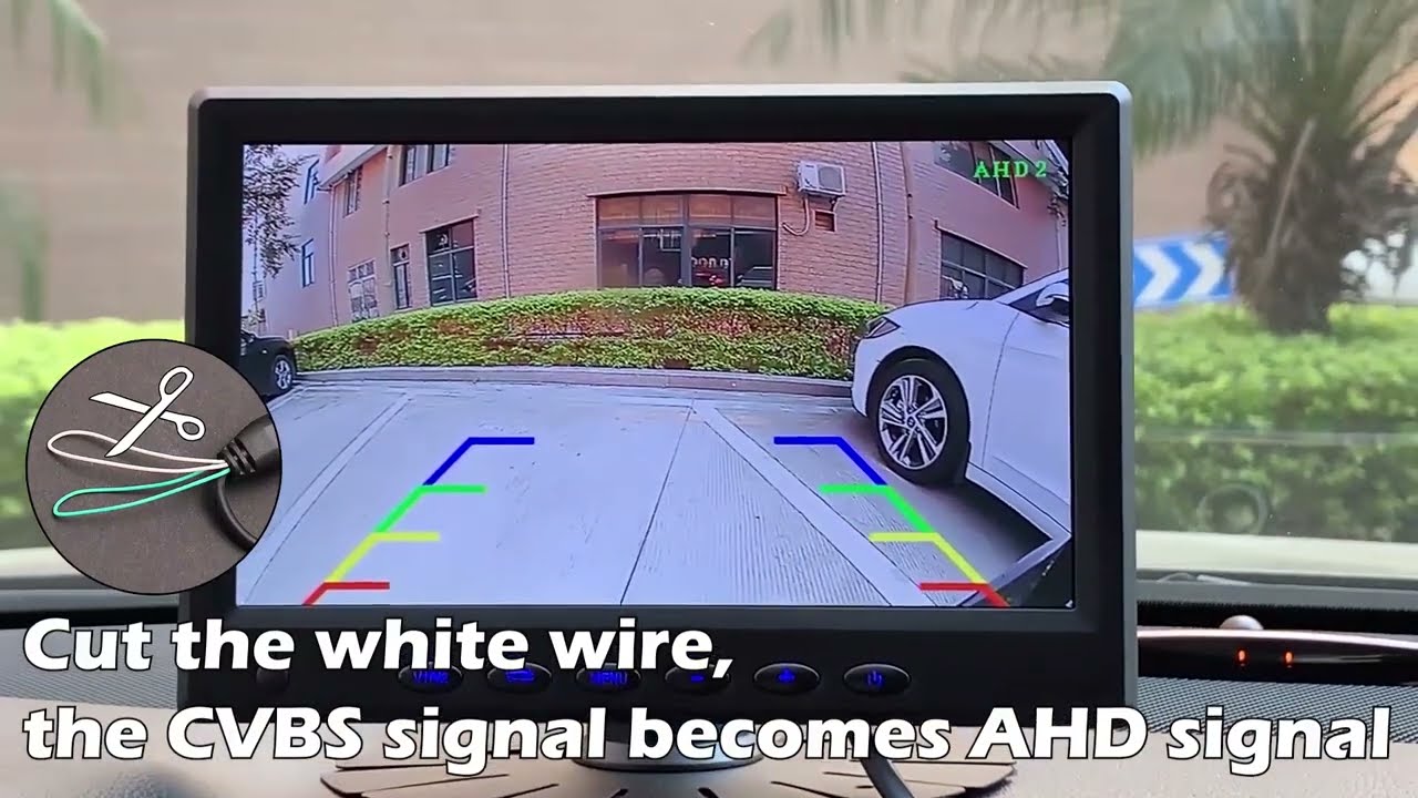 GreenYi universal backup camera