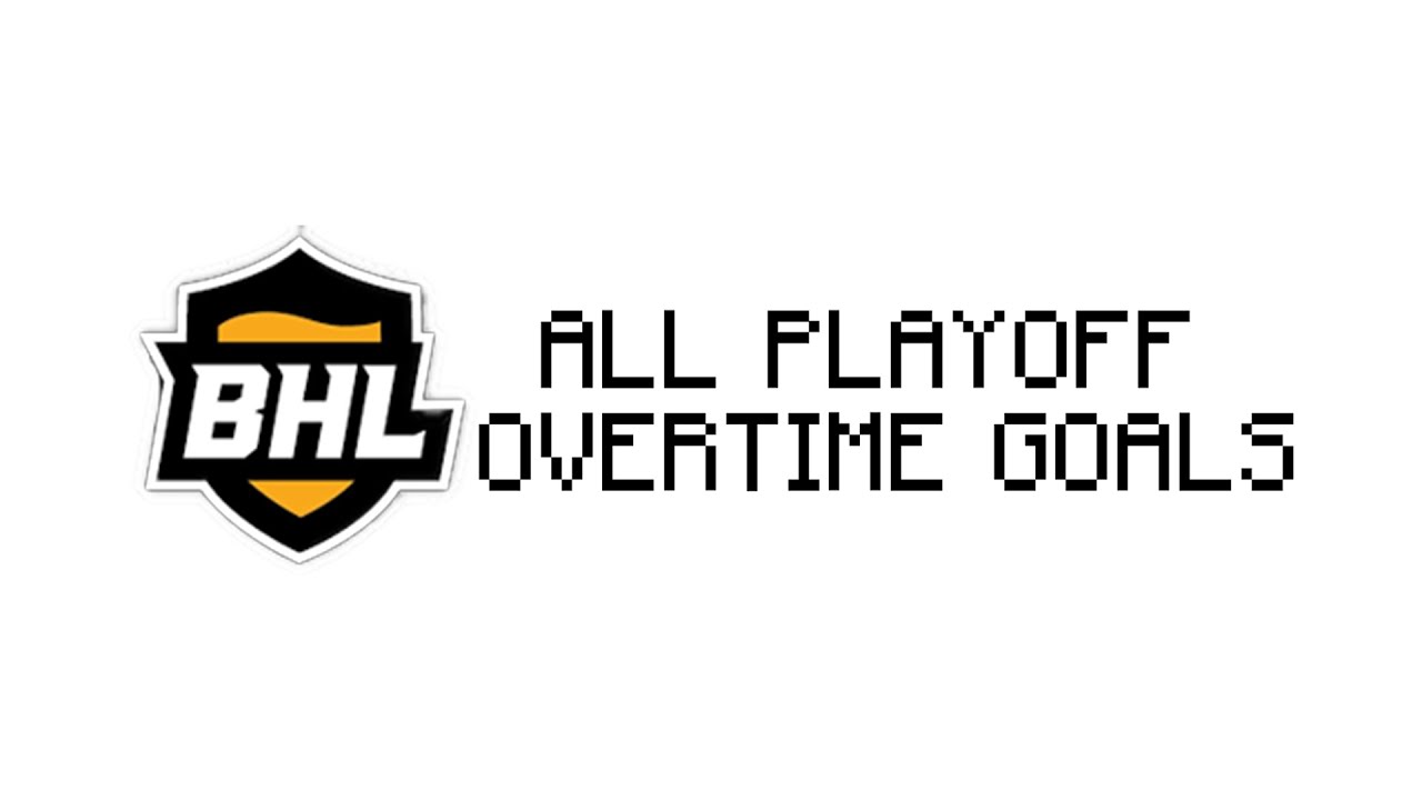 Minecraft Hockey: All BHL Playoff Overtime Goals