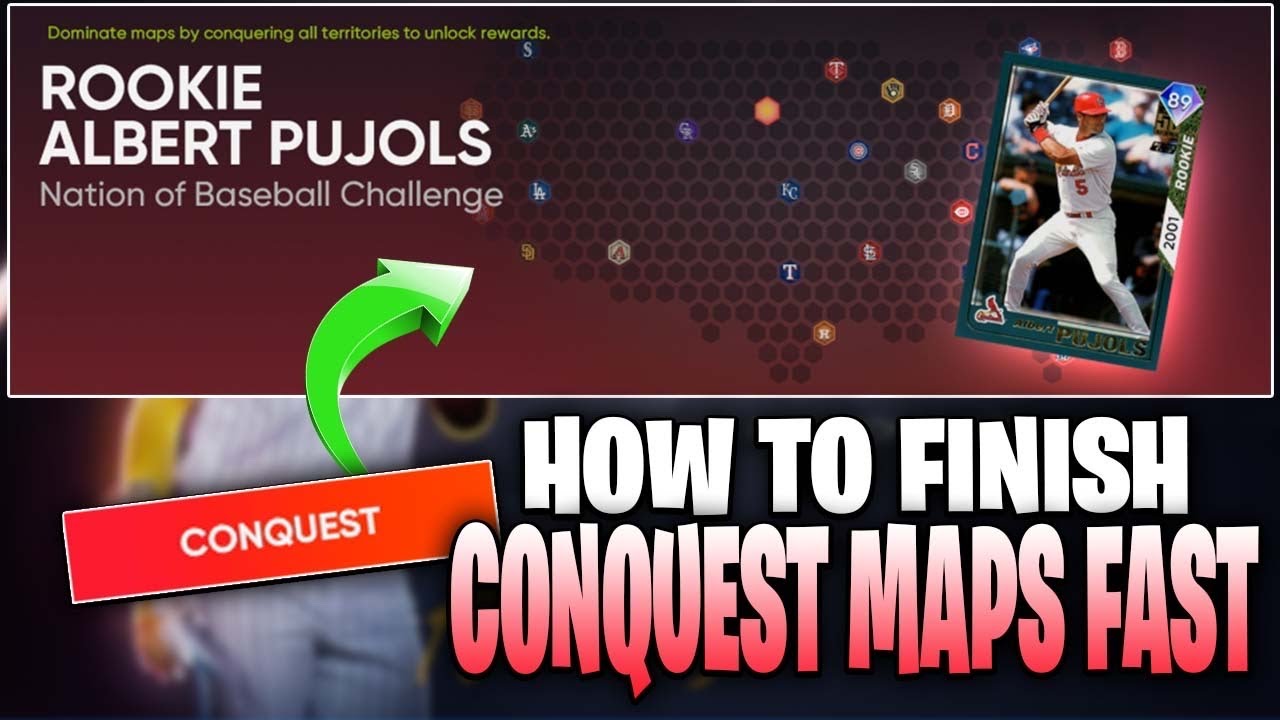 How To Finish Conquest FAST and EASY | Best Way To Finish Conquest In MLB the show 21