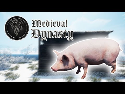 Видео: ПОСТРОИЛИ СВИНАРНИК! #14 MEDIEVAL DYNASTY ПРОХОЖДЕНИЕ