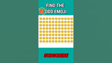 Find the ODD EMOJI Challenge (Part-22)Hindi Paheli | Paheliya #shorts #queddle #paheliyan