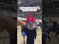 All the chaos from the jockeys challenge at London Horse show!