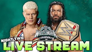 WWE WrestleMania 40 Night 2 LIVE STREAM Reactions