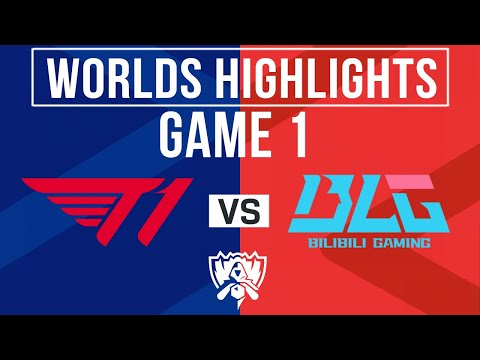 T1 vs BLG Highlights Game 1 | 2023 Worlds Swiss Round 4 | T1 vs Bilibili Gaming