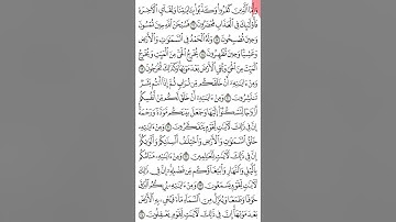 سورة الروم ص 406 من آية 16- 24 . للحفظ والمراجعة. Holy Quran.