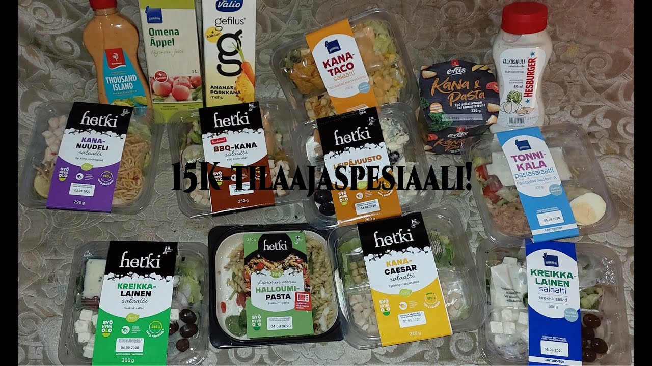 Hampaaton läski syö: Osa 1000 - Salaatteja! (15K & 1000. syöntivideon spesiaali)