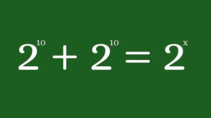 A Beautiful Exponential Equation | Can You Solve This?