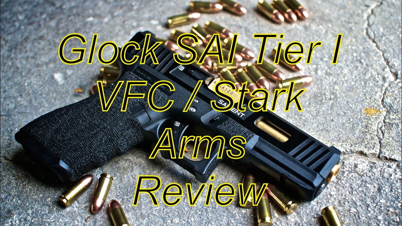 Airsoft review Glock G17 Salient Arms SAI Stark Arms/ VFC - YouTube