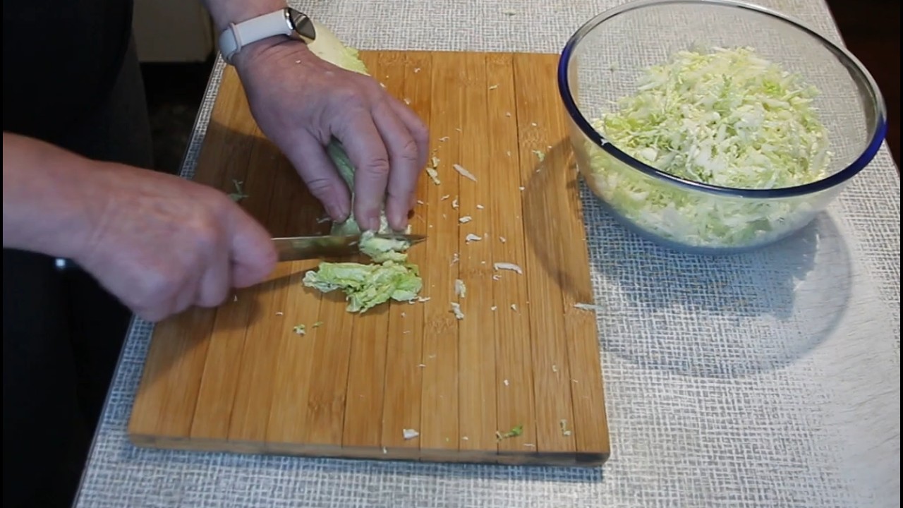 Салат из китайской капусты. Нереально вкусно