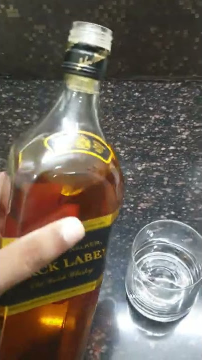 How To Drink Black Label || Whiskey || Ken Julis #shorts #short