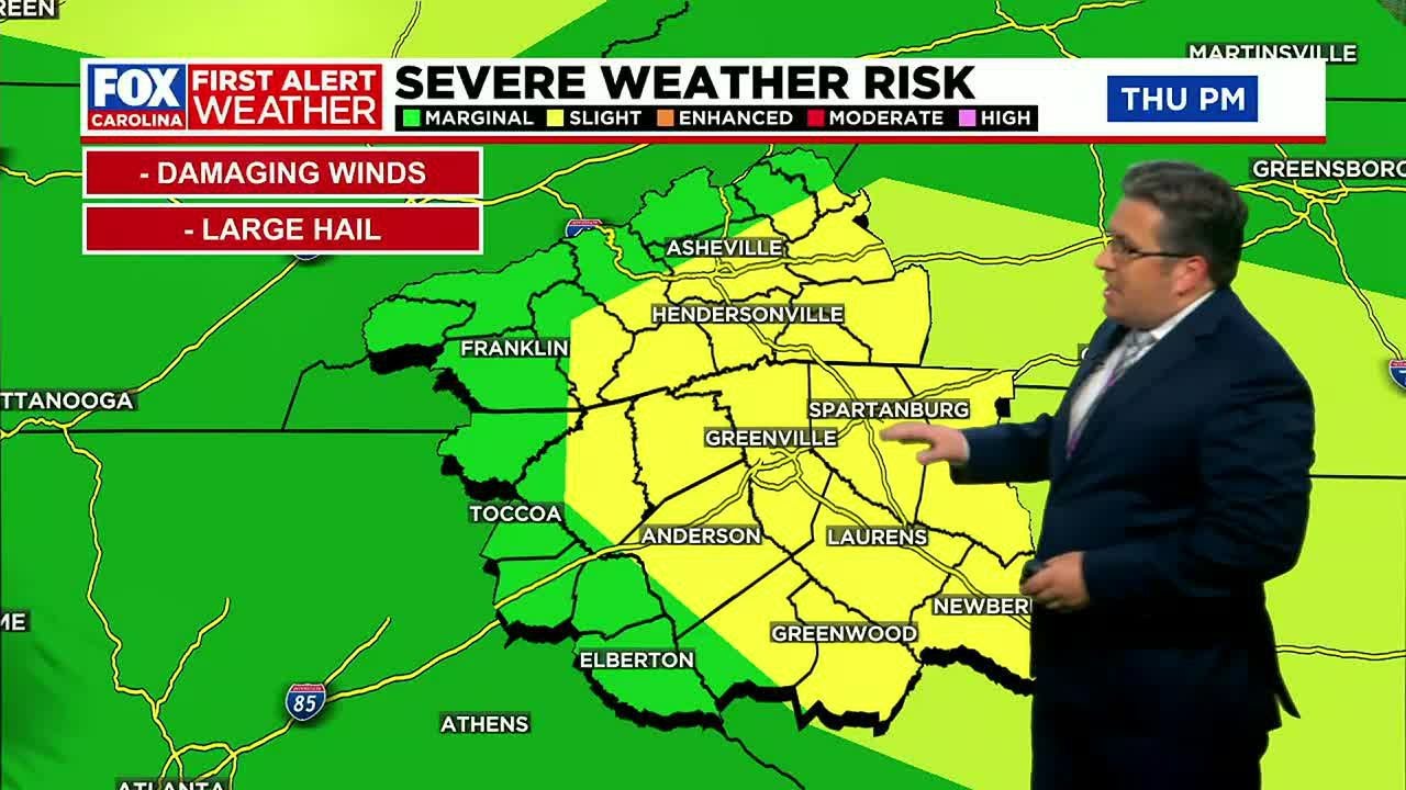 First Alert Weather Days ahead for Thursday and Friday - YouTube