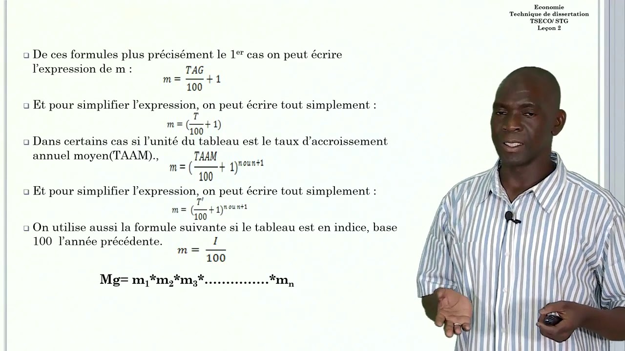 Tecthnique de dissertation TSECO et STG