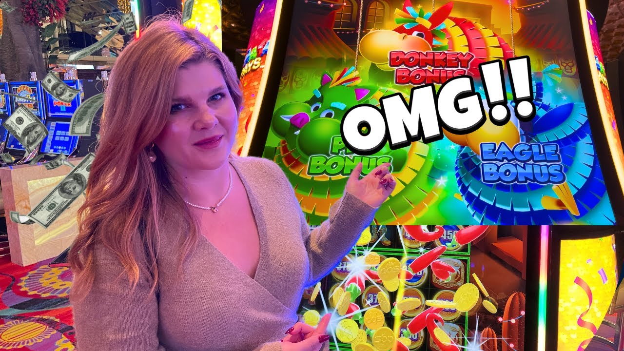 I Hit Every Bonus the Brand NEW Pinata Pays Slot Machine!! ?